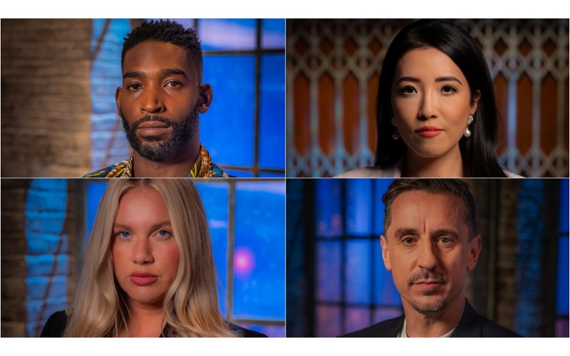 Guest Dragons Tine Tempah, Jenna Meek and Susie Ma