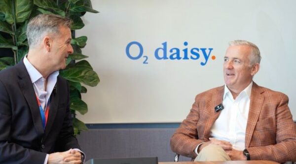 Matthew Riley, left, with Dave McGinn of Daisy