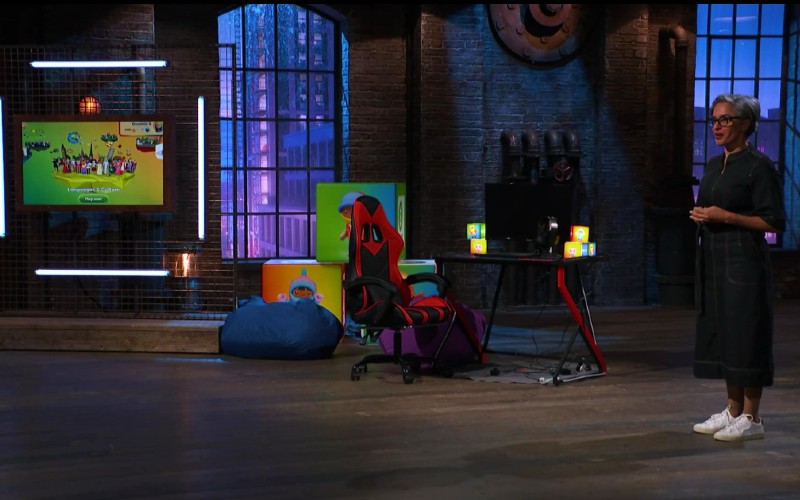 Reedah El-Saie pitches Brainspark Games on Dragons' Den