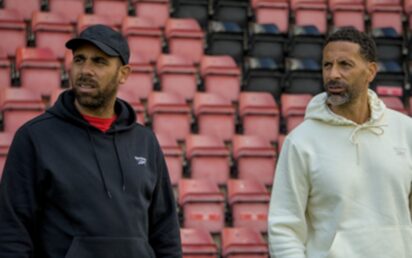 Rio and Anton Ferdinand