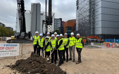 Telehouse West Two Breaking Ground