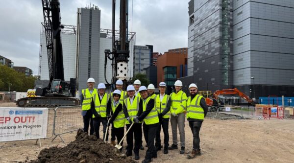 Telehouse West Two Breaking Ground