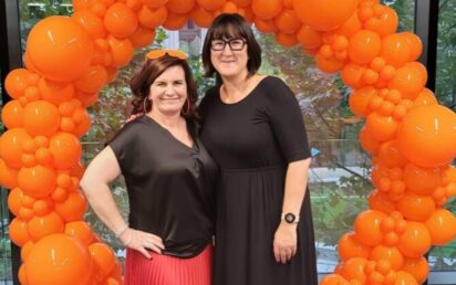 Circle of Trust founders Tracy Johnson, left, and Susanna Lawson