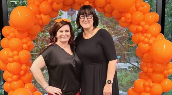 Circle of Trust founders Tracy Johnson, left, and Susanna Lawson