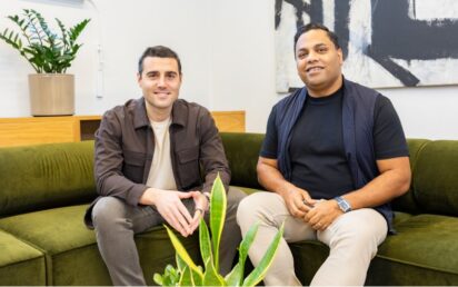 Condukt founders Paulo Guichard, left, and Bhasker Rao