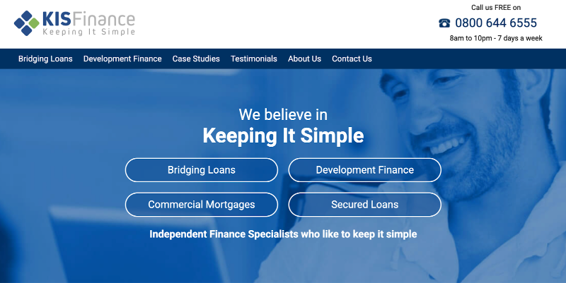 KIS Finance website