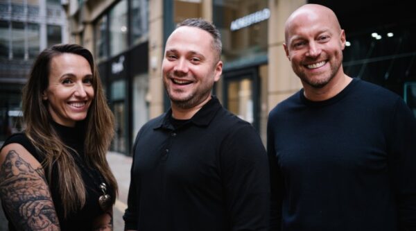 Zuto team Aimee Gethin, COO; Jim Wilkinson, co-founder and CEO; Dave Parsons, CFO