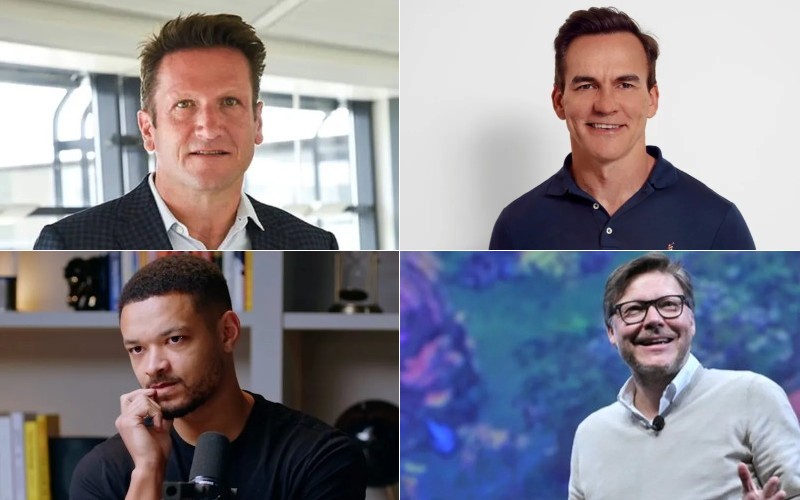 Best-read stories - Steven Bartlett, Matt Moulding, Gordon Sanghera and Jørgen Lindemann