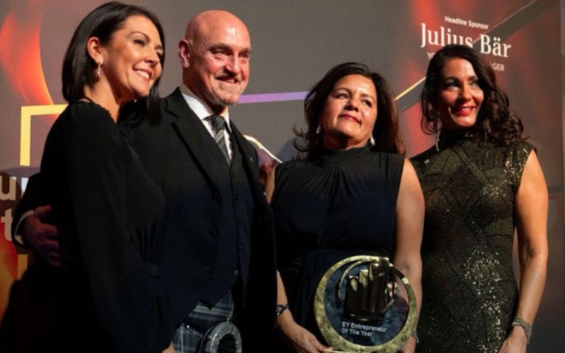 UK 2025 EY Entrepreneur of the Year winner Mia Drennan, CEO and founder, of GLAS