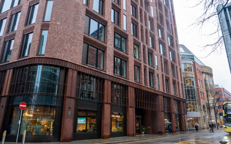 Island - site of new Virgin Media O2 office in Manchester