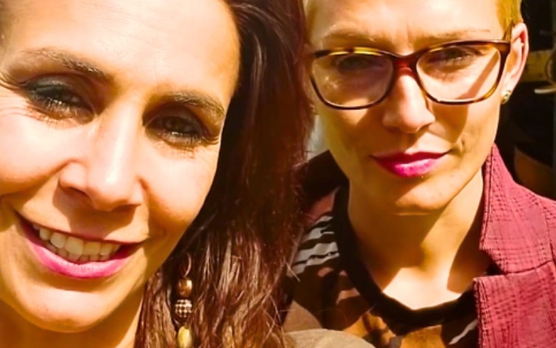 Kati, left and Adi Hristova of growyze