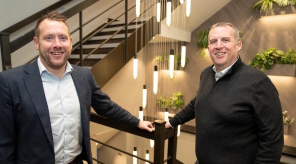 L-R Gareth Marshall, Partner and Head of the North East and Scotland at LDC and Chris Fraser, founder and CEO of Aspire