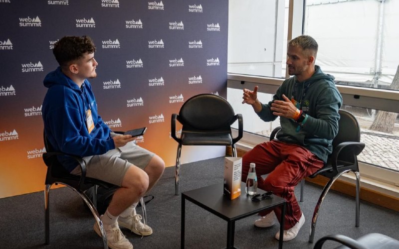 Patrick Killeen and Gabor Nemes, founder of Good People Everywhere