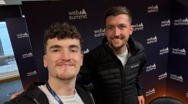 Patrick Killeen and James Hamilton, CEO of Pixeltree