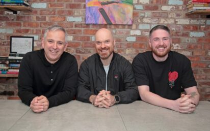 Rove co-founders Simon Boyd, Ben Davies and Adam Warburton