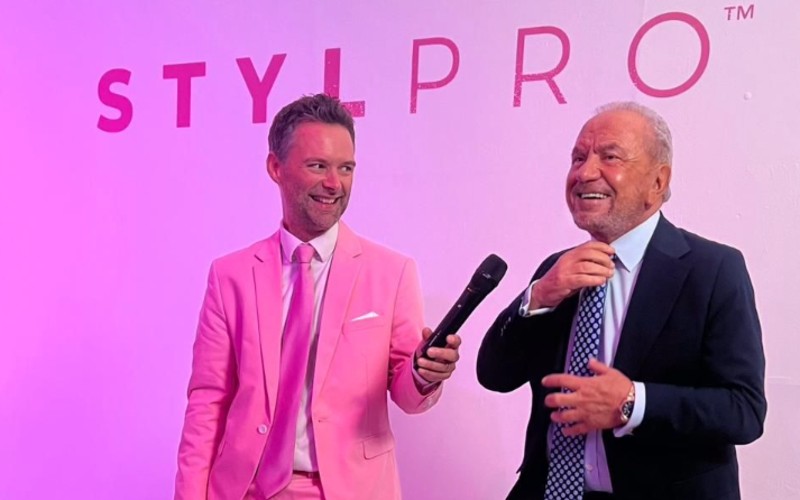 Tom Pellereau and Lord Sugar