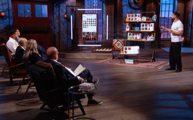 Mosaic Journal founder Murad Huseynov pitches on Dragons' Den