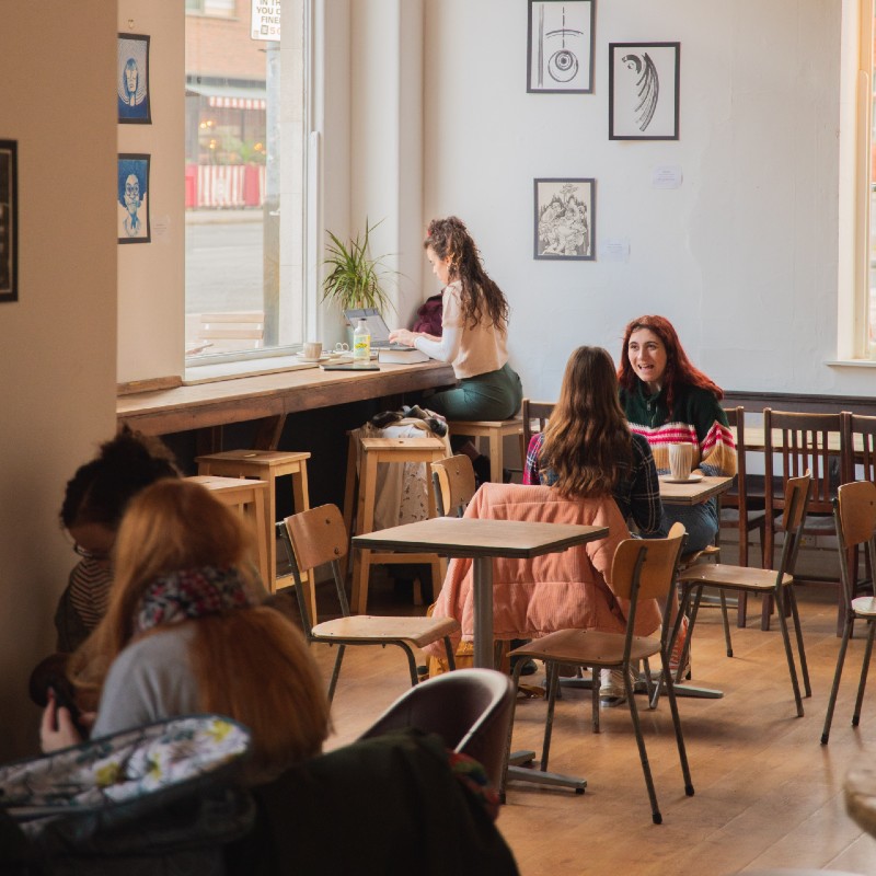 92 Degrees Coffee shop on Hardman Street