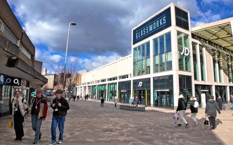 Barnsley town centre