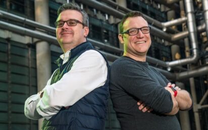 Coincover co-founders CEO David Janczewski (left) and CTO Adam Smith