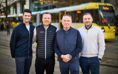 Sowena L-R Marcus Polledri, Perran Cooke, John Hughes and Alex Mackenzie