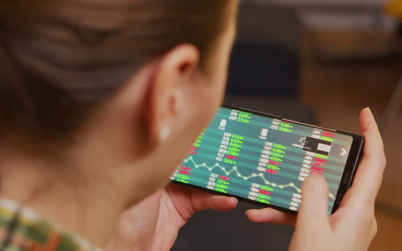 Stocks share prices markets