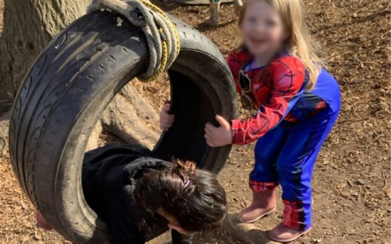 Sunflower Childcare Group kids playing