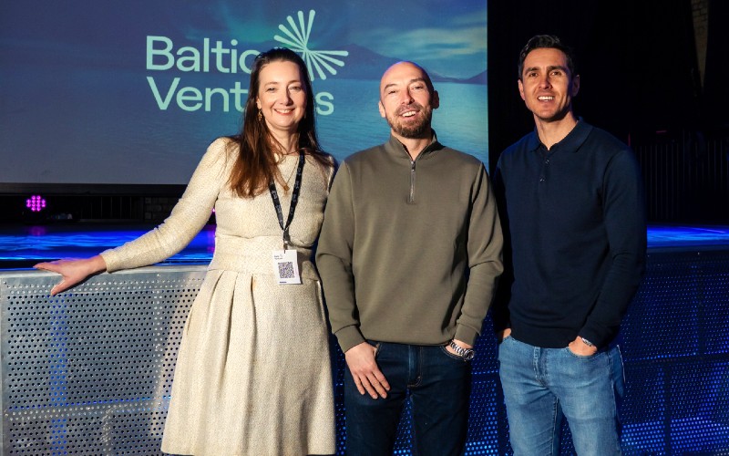 Claire Lewis, Carl Wong and David Woods of Baltic Ventures