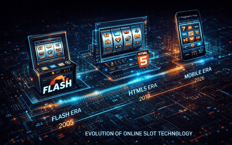 Evolution of online slot technology