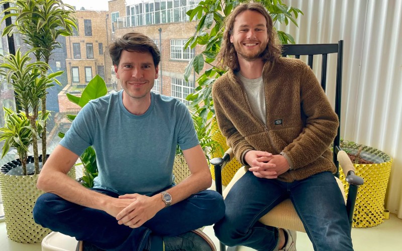 Granola founders Chris Pedregal, left, and Sam Stephenson