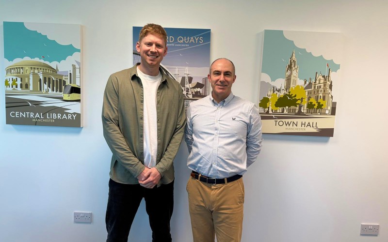L-R - Jack Mellor Personnel Checks and Barry Hetherington from KYC