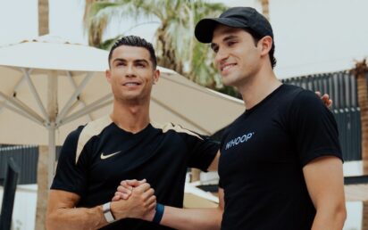 WHOOP CEO Will Ahmed and Cristiano Ronaldo 6