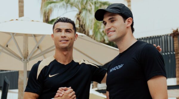 WHOOP CEO Will Ahmed and Cristiano Ronaldo 6