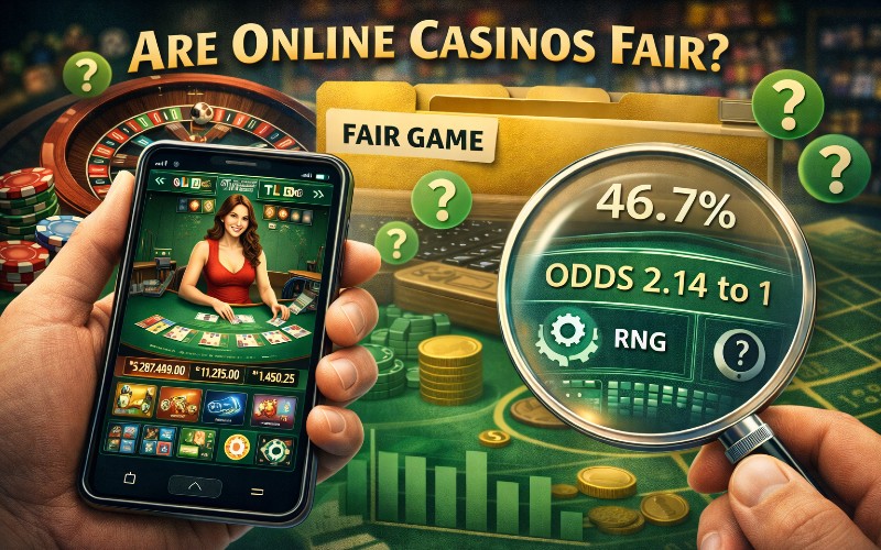 Are online casinos fair