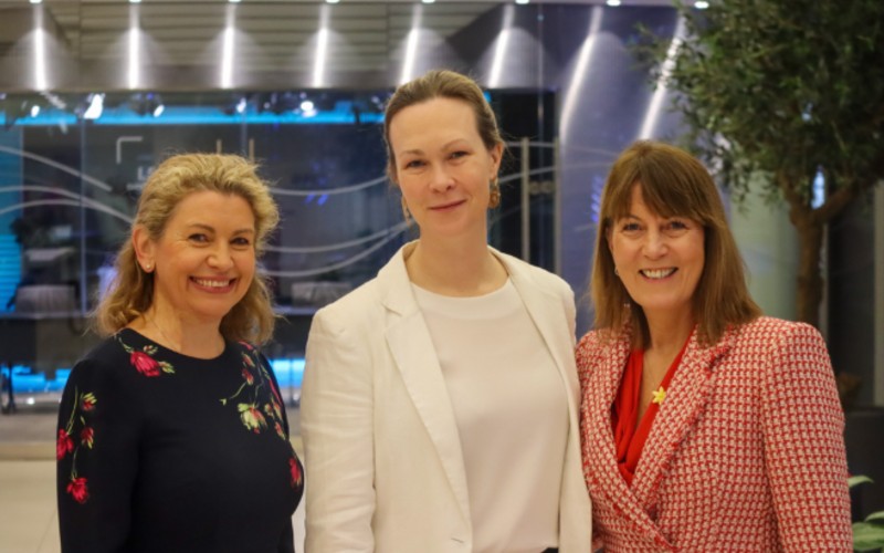 left to right - Joanne Dewer, Jen Lothian and Sarah Williams Gardener