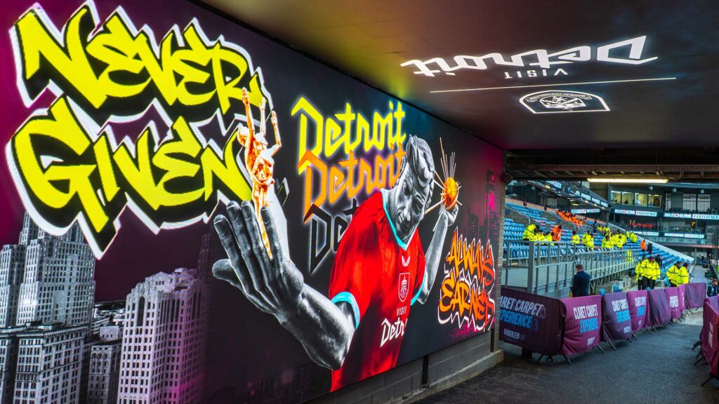 ADI & Burnley FC's Turf Moor