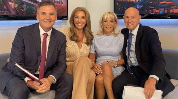 Claudine Collins, Mike Soutar, Linda Plant and Claude Littner