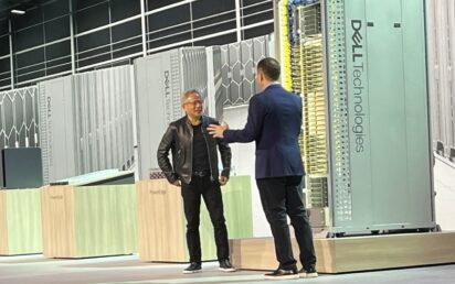 Jensen Huang, CEO, NVIDIA at Dell Technologies World with Michael Dell
