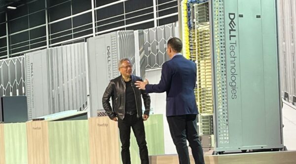 Jensen Huang, CEO, NVIDIA at Dell Technologies World with Michael Dell