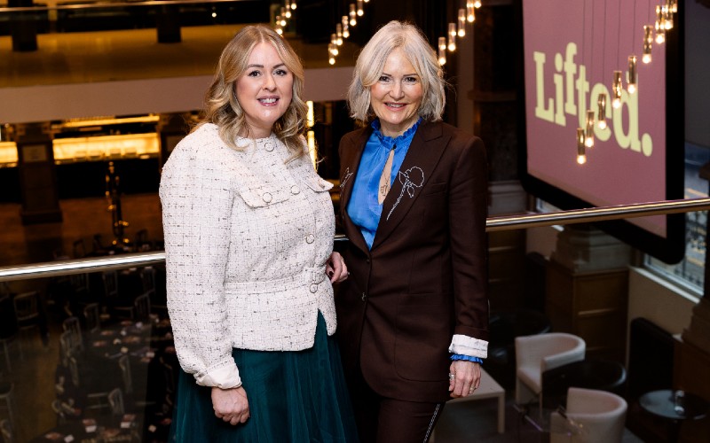 Jordan Dargue, left, and Helen Oldham, co-founders of Lifted Ventures