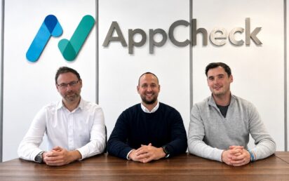 L-R - Ben Jackson, Lloyd Devey and Graham Bacon - AppCheck