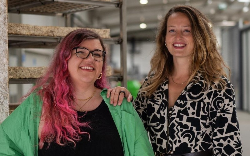 Mykor co-founders Valentina Dipietro, COO and Olivia Page, CEO (1)