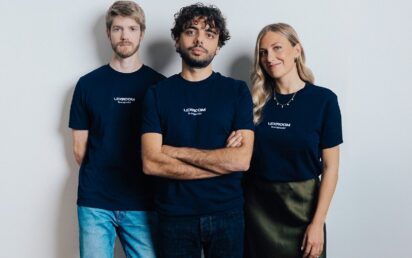 Paolo Fois, Martina Domenicali and Andrea Lonza, co-founders, Lexroom