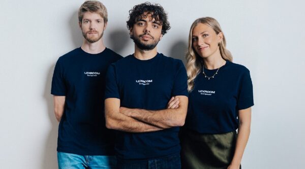 Paolo Fois, Martina Domenicali and Andrea Lonza, co-founders, Lexroom