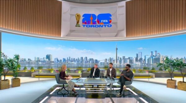 BBC World Cup coverage at dock10 in Salford