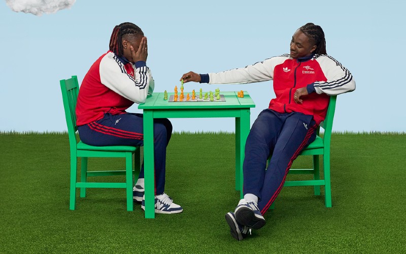 Eberechi Eze of Arsenal in Twice as Nice campaign