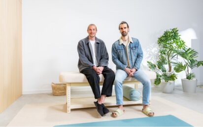 Finn Stevenson (L) and Ric da Silva (R) - Flok Health