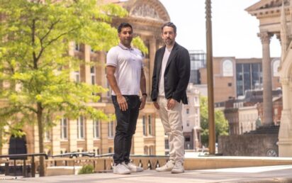 Left to right - Unloq founders Satyen Fakey (CTO) and Dr Yiannis Maos MBE (CEO)