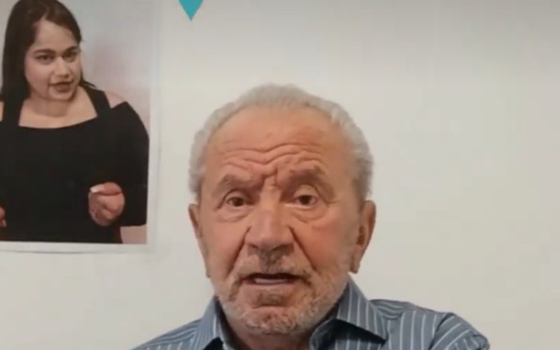 Lord Sugar has taken to social media to defend Karishma Vijay