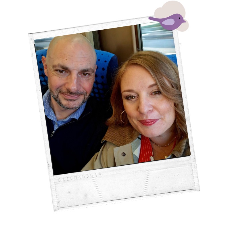 Memory Robin co-founders Simon and Katie Healy